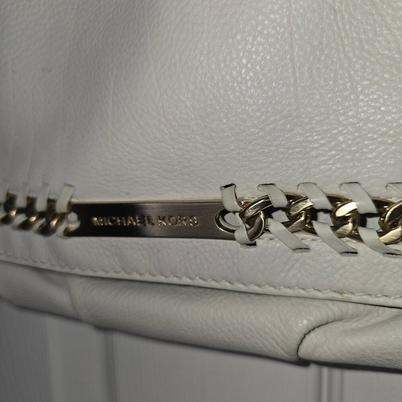 Michael Kors ivory Leather shoulder Chain Bag - Picture 3 of 12